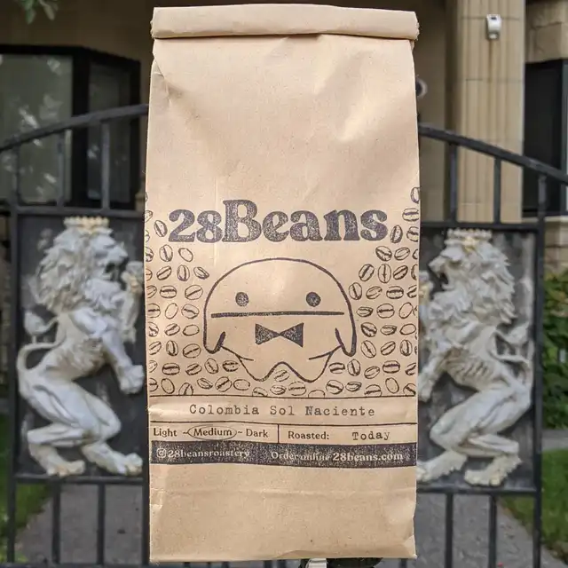 Colombia Sol Naciente - Whole Bean Fresh Roast - 28Beans